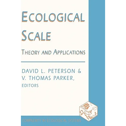 Ecological Scale: Theory and Application - Paperback