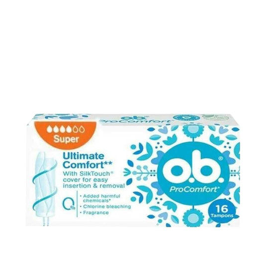 o.b. ProComfort Tampon SŸper - Comfortable & Reliable Menstrual Hygiene for Women