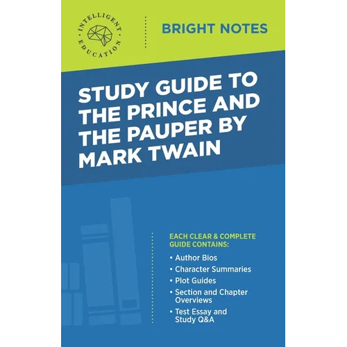 Study Guide to The Prince and the Pauper by Mark Twain - Paperback