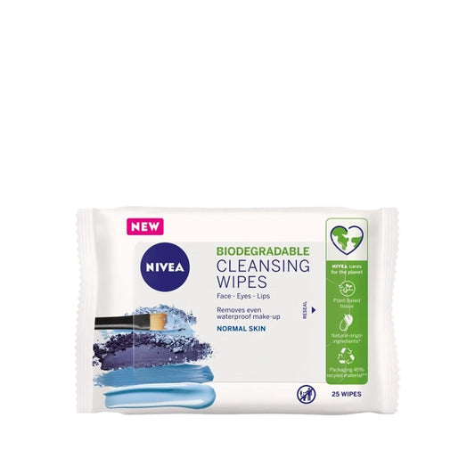 Nivea Makeup Remover Wipes - Refreshing, 3-in-1 Skincare Solution for On-the-Go Cleansing