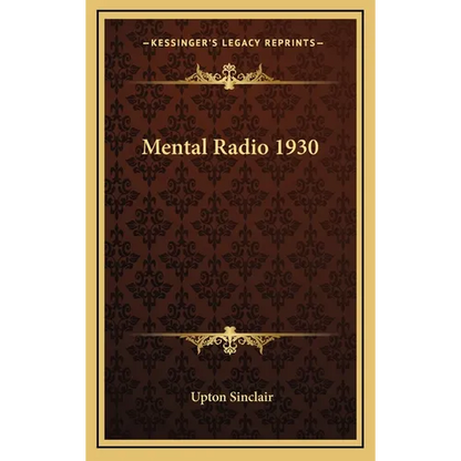 Mental Radio 1930 - Hardcover