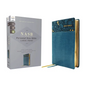 Nasb, Personal Size Bible, Large Print, Leathersoft, Teal, Red Letter, 1995 Text, Comfort Print - Imitation Leather
