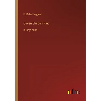 Queen Sheba's Ring: in large print - Paperback