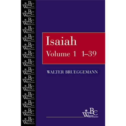 Isaiah 1-39 - Paperback