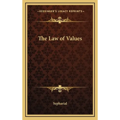 The Law of Values - Hardcover