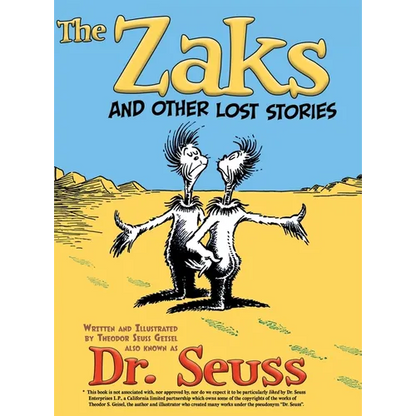 The Zaks and Other Lost Stories - Hardcover