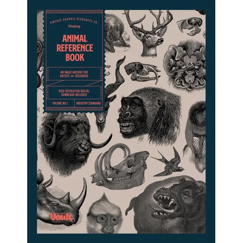 Animal Reference Book for Tattoo Artists, Illustrators and Designers - Paperback