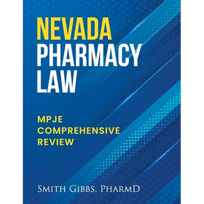 Nevada Pharmacy Law: Mpje Comprehensive Review - Paperback