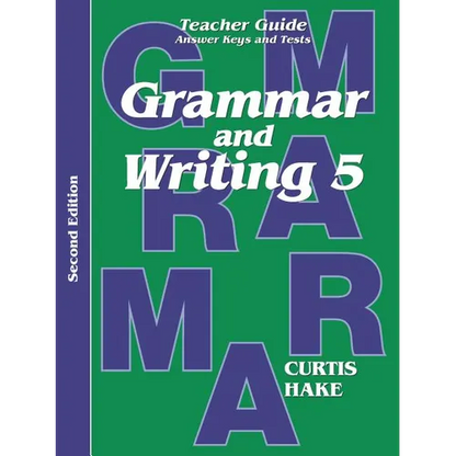Grammar & Writing Teacher Edition Grade 5 2nd Edition 2014 - Paperback