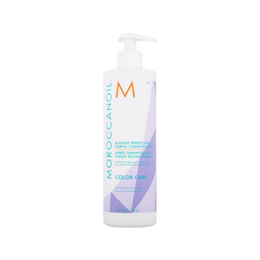Moroccanoil Color Care Purple Shampoo & Conditioner for Blonde Hair - 500ml, Brassy Tone Corrector