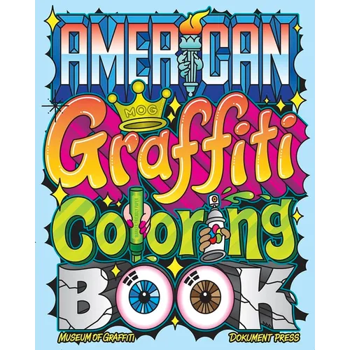 American Graffiti Coloring Book - Paperback