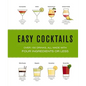 Easy Cocktails: Over 150 Drinks, All Made with Four Ingredients or Less - Hardcover