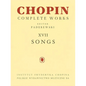 Songs: Chopin Complete Works Vol. XVII - Paperback