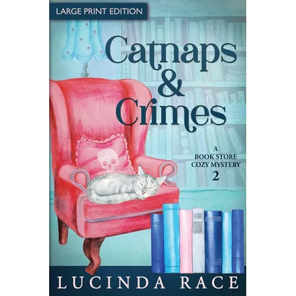 Catnaps & Crimes Large Print: A Paranormal Witch Cozy Mystery - Paperback