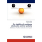 On stability of nonlinear stochastic control systems - Paperback