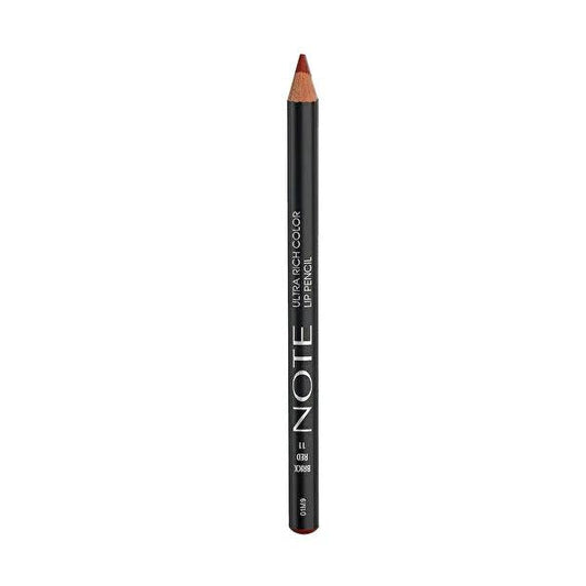 Note Ultra Rich Color Lip Liner - Brick Red, Enhances Lip Appearance & Long-Lasting Lipstick