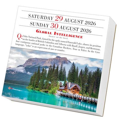 1,000 Places to See Before You Die Page-A-Day Calendar 2026: A Year of Travel
