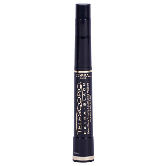 Loreal Paris Telescopic Carbon Black Mascara - Lengthening & Volumizing Formula for Dramatic Eye Look