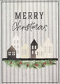 Farm House Boxed Cards – Merry Christmas Village