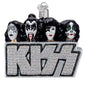 Kiss Band  Glass Ornament