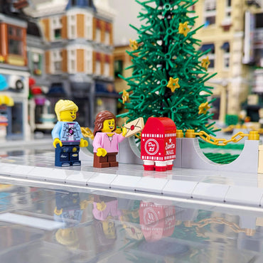 Santa's Mailbox - Custom MOC Set - Made with LEGO© Parts