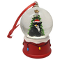 Charming Kitty Snow Globe Ornament - Black Cat
