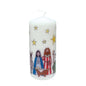 Christmas Nativity Pillar Candle