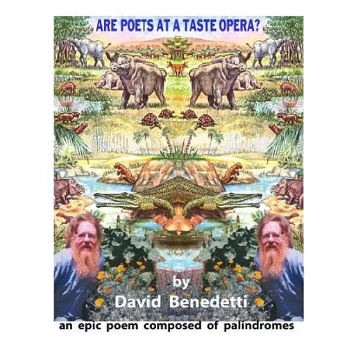 Are Poets at a Taste Opera?: an epic poem composed of palindromes - Paperback
