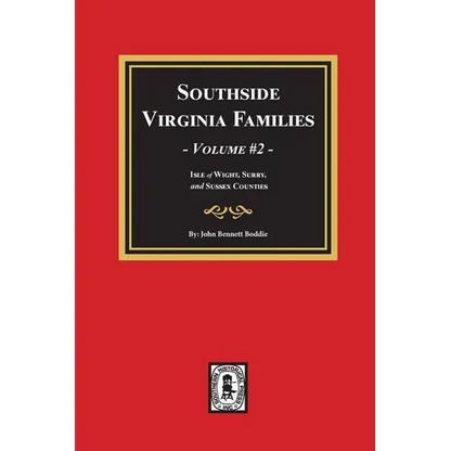 Southside Virginia Families, Vol. #2 - Paperback
