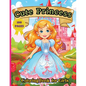 Cute Princess Coloring Book: 50 Cute Princess Coloring Pages For Girls, Kids, Toddlers Ages 4-6 - Paperback