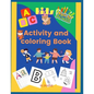 Activity and coloring book: fun abc activity and coloring book for kids ages from 3 to 6 - Paperback