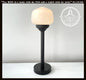 Small Schoolhouse Milk Glass Tall Table Lamp