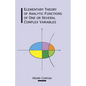 Elementary Theory of Analytic Functions of One or Several Complex Variables - Paperback