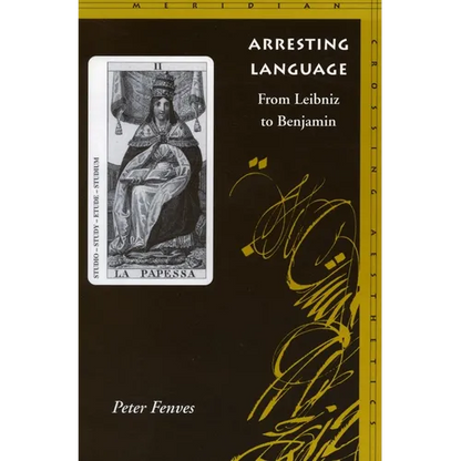 Arresting Language: From Leibniz to Benjamin - Paperback