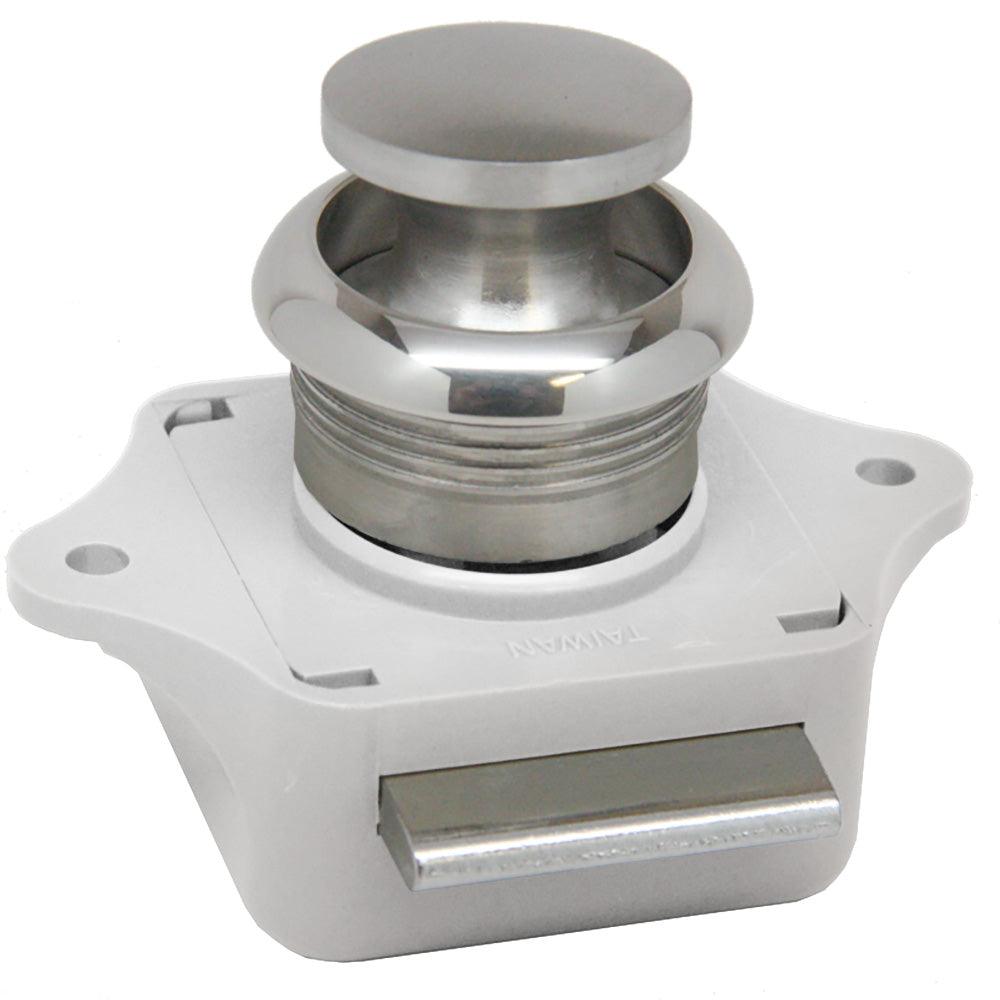 Sea-Dog Push Button Rim Latch - Stainless Steel/Plastic Housing