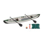 Sea Eagle 3-People TC16 High Pressure All Drop Stitch Inflatable Travel Canoe, 16FT [TC16K] (SAK43086)