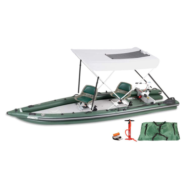 Sea Eagle Boats FSK16 FishSkiff™ Inflatable Fishing Boat, 16FT [FSK16K] (SAK57351)