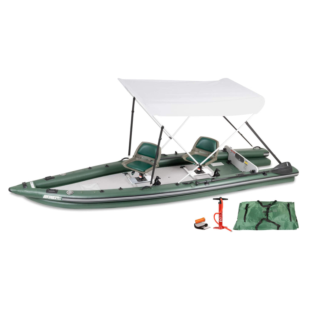 Sea Eagle Boats FSK16 FishSkiff™ Inflatable Fishing Boat, 16FT [FSK16K] (SAK57351)