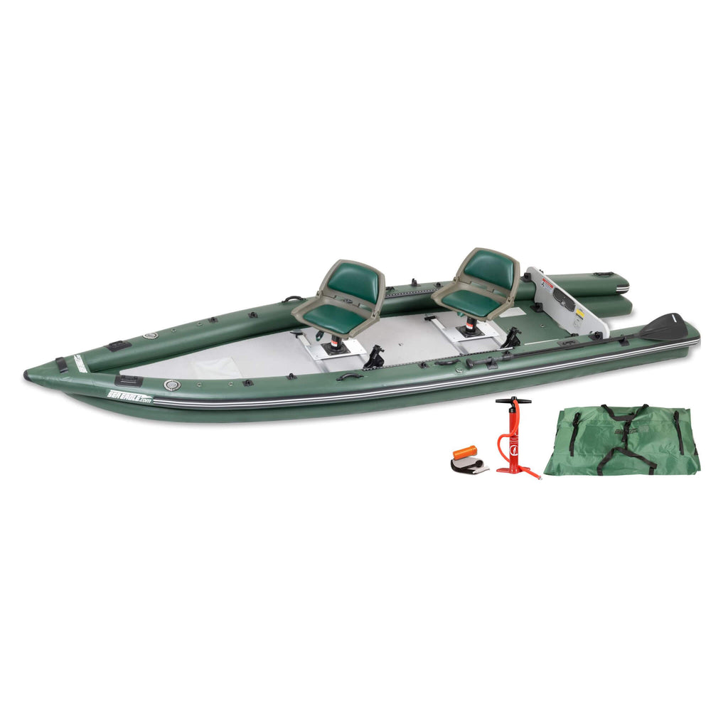Sea Eagle Boats FSK16 FishSkiff™ Inflatable Fishing Boat, 16FT [FSK16K] (SAK57351)