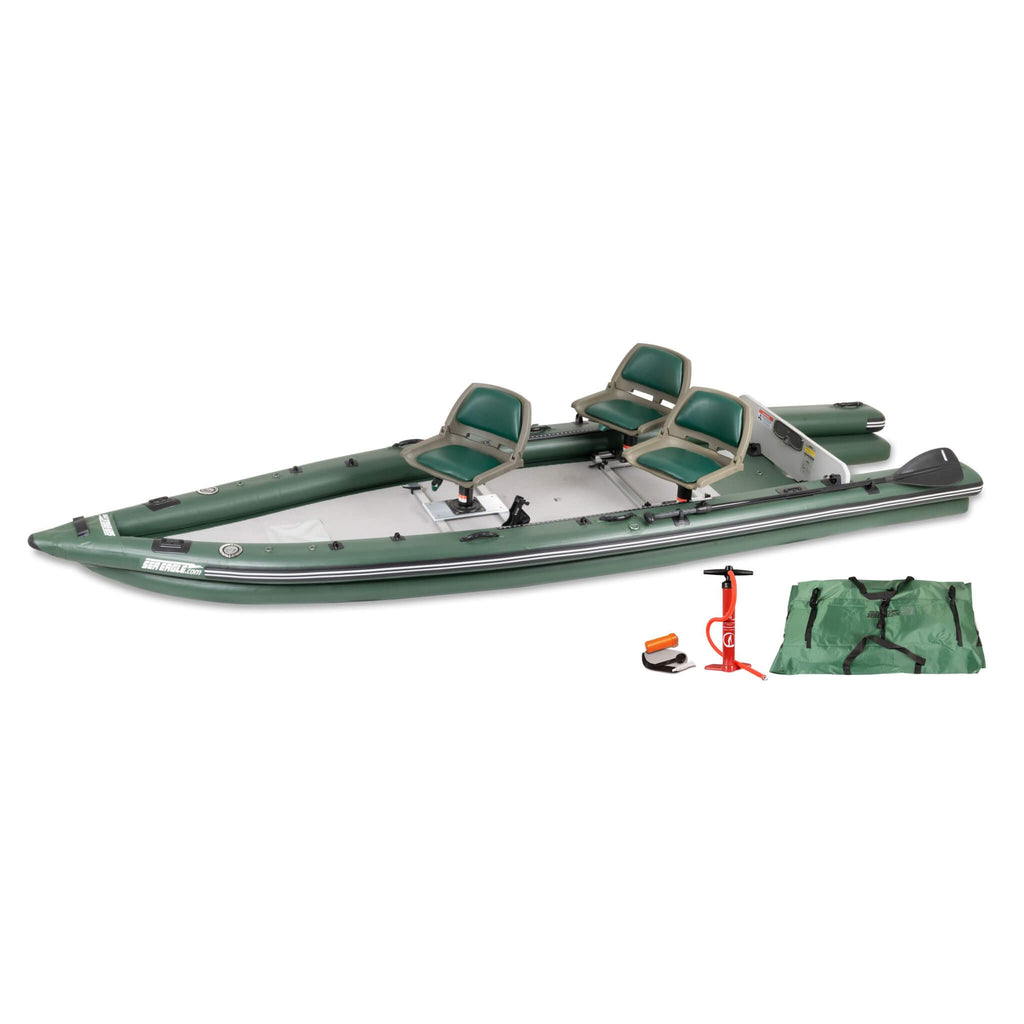 Sea Eagle Boats FSK16 FishSkiff™ Inflatable Fishing Boat, 16FT [FSK16K] (SAK57351)