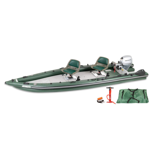 Sea Eagle Boats FSK16 FishSkiff™ Inflatable Fishing Boat, 16FT [FSK16K] (SAK57351)