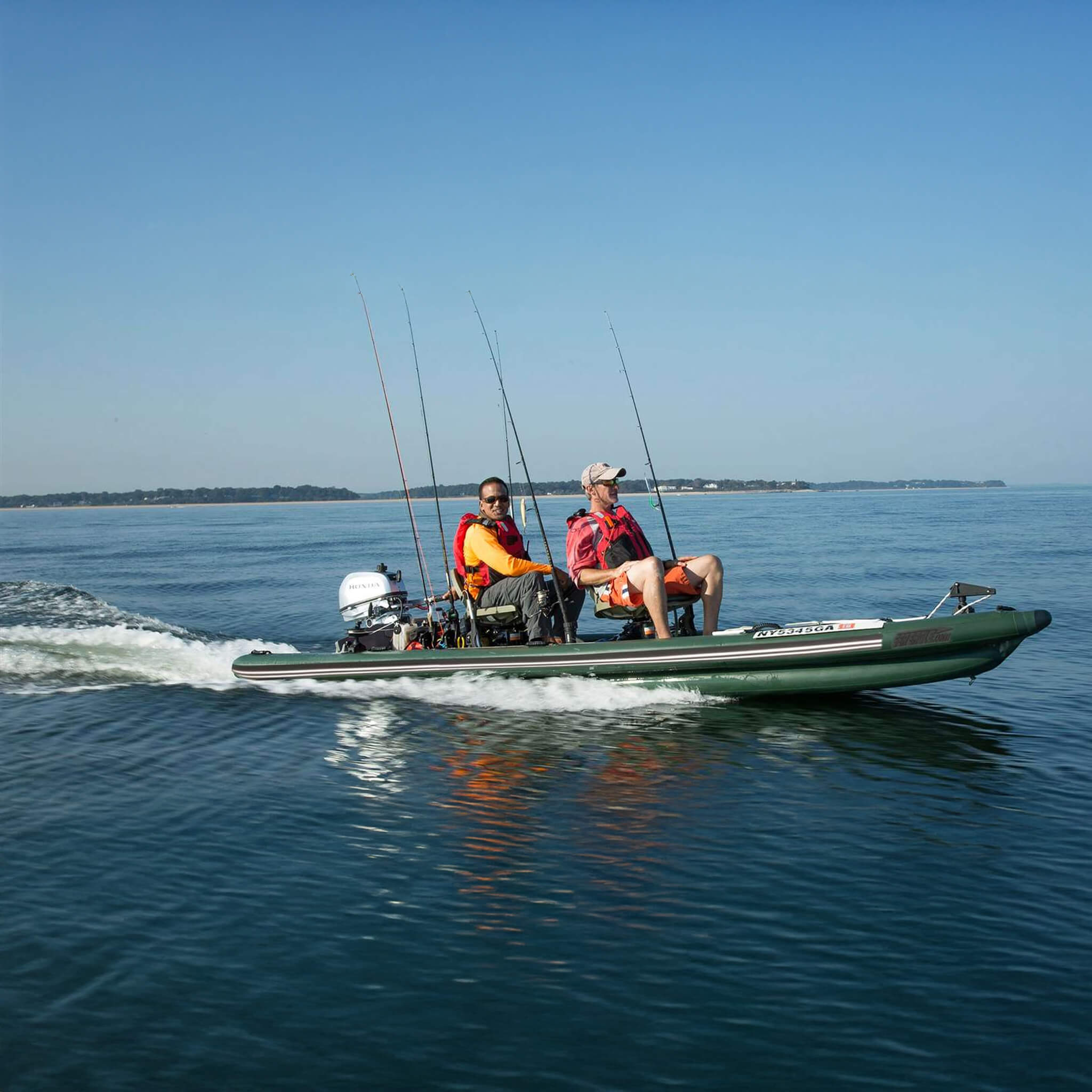 Sea Eagle Boats FSK16 FishSkiff™ Inflatable Fishing Boat, 16FT [FSK16K] (SAK57351)