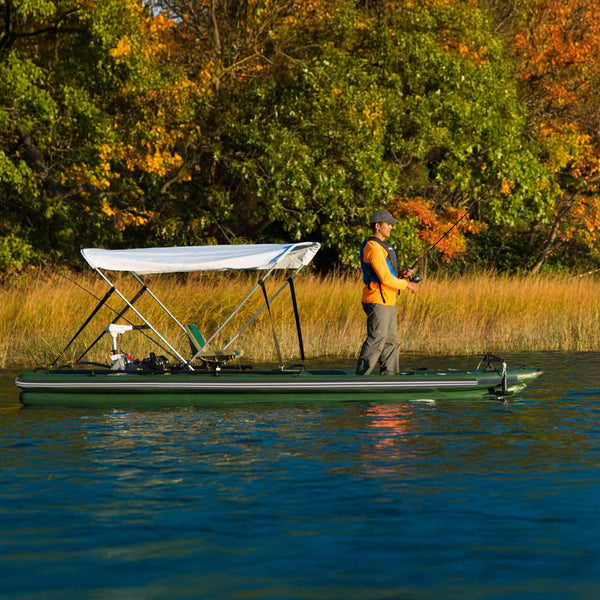 Sea Eagle Boats FSK16 FishSkiff™ Inflatable Fishing Boat, 16FT [FSK16K] (SAK57351)