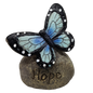 Butterfly Message Stone -