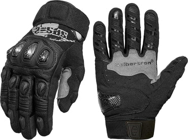 Seibertron™ SPS-2 Carbon Fiber Touchscreen Motorcycle Gloves