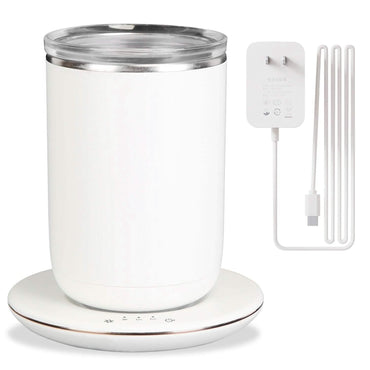 Self Stirring Coffee Mug with Lid Temperature Control 3 Heat Settings