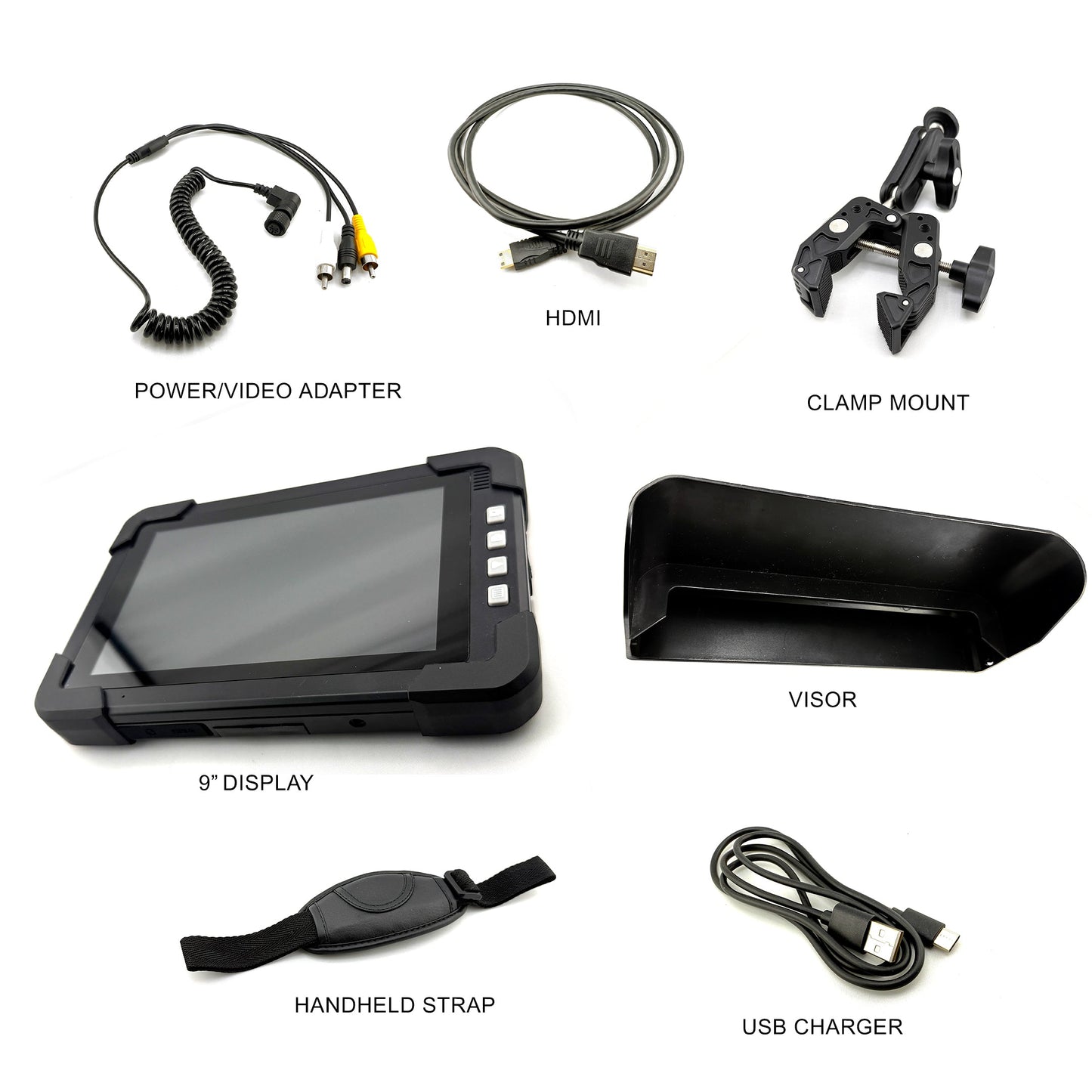 Sentinel 7" - Portable Rugged Dust and Water Resistant IPS Touchscreen Monitor