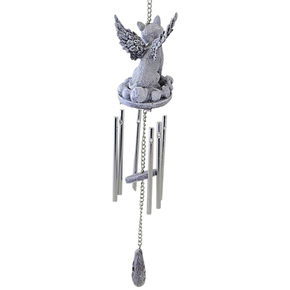Angelic Cat Memorial Windchime – 17 Inch
