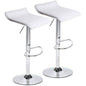 Set of 2: Adjustable Swivel Barstools