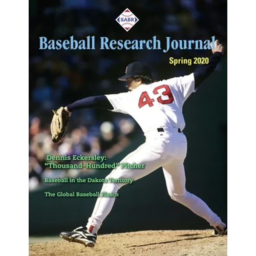 Baseball Research Journal (Brj), Volume 49 #1 - Paperback